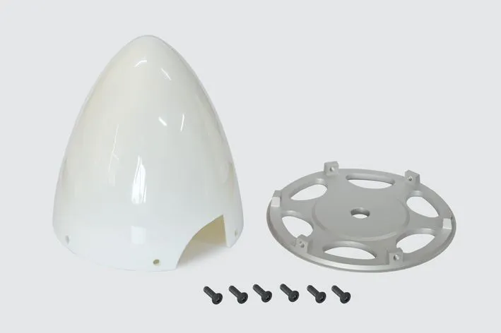 Black Horse Model Parabol spinner blanc 115 mm