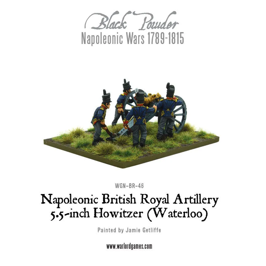 Warlord Games Black Powder Howitzer 5.5-inch figurine métal Waterloo
