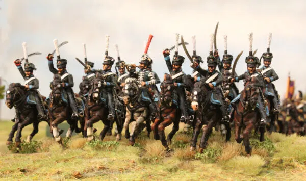 Perry Miniatures Allied Cavalry-Prussian and Russian Napoleonic Dragoons 1812-15 boîte plastique