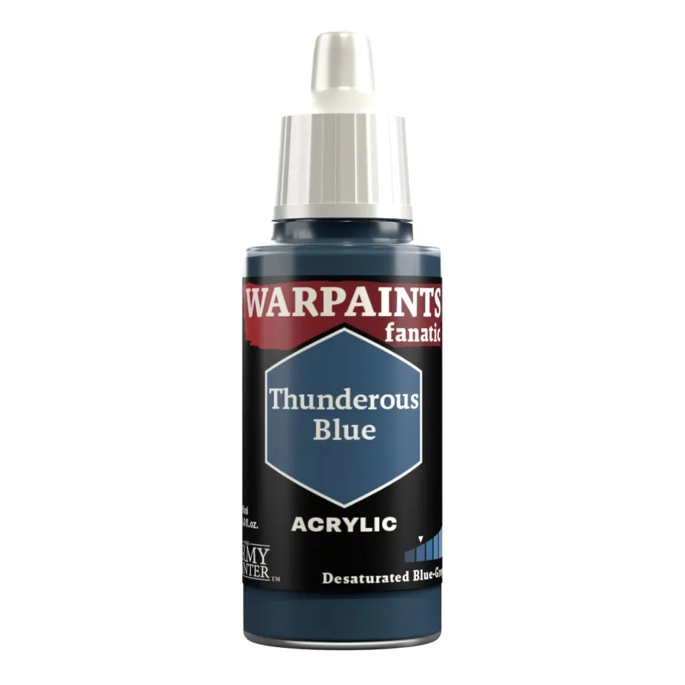 Bolt Action Warpaints Fanatic Thunderous Blue peinture bleue 18 ml