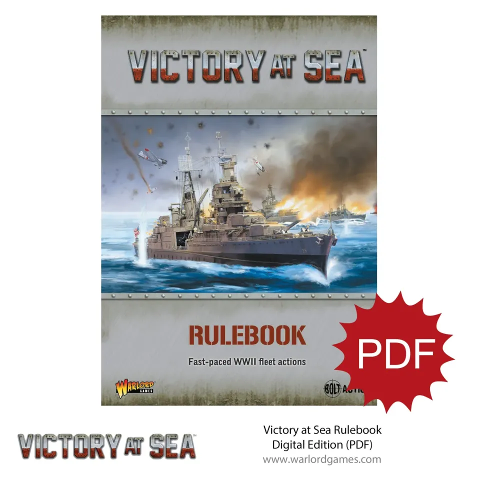 Bolt Action Victory at Sea livre de règles PDF numérique