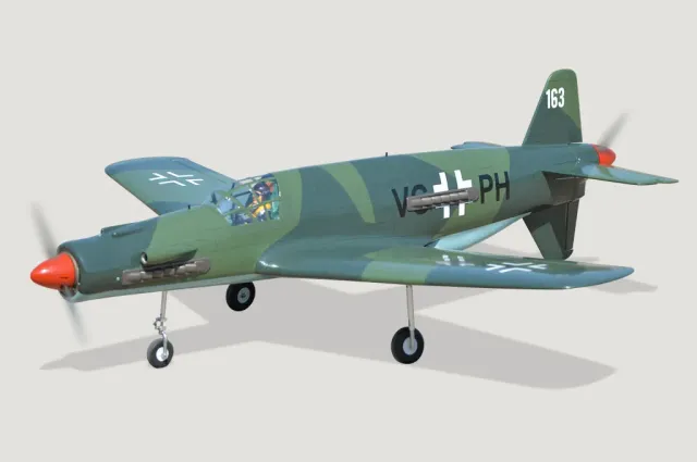 Black Horse Model BH163-V2 Dornier Do335 avion RC 1724mm retract