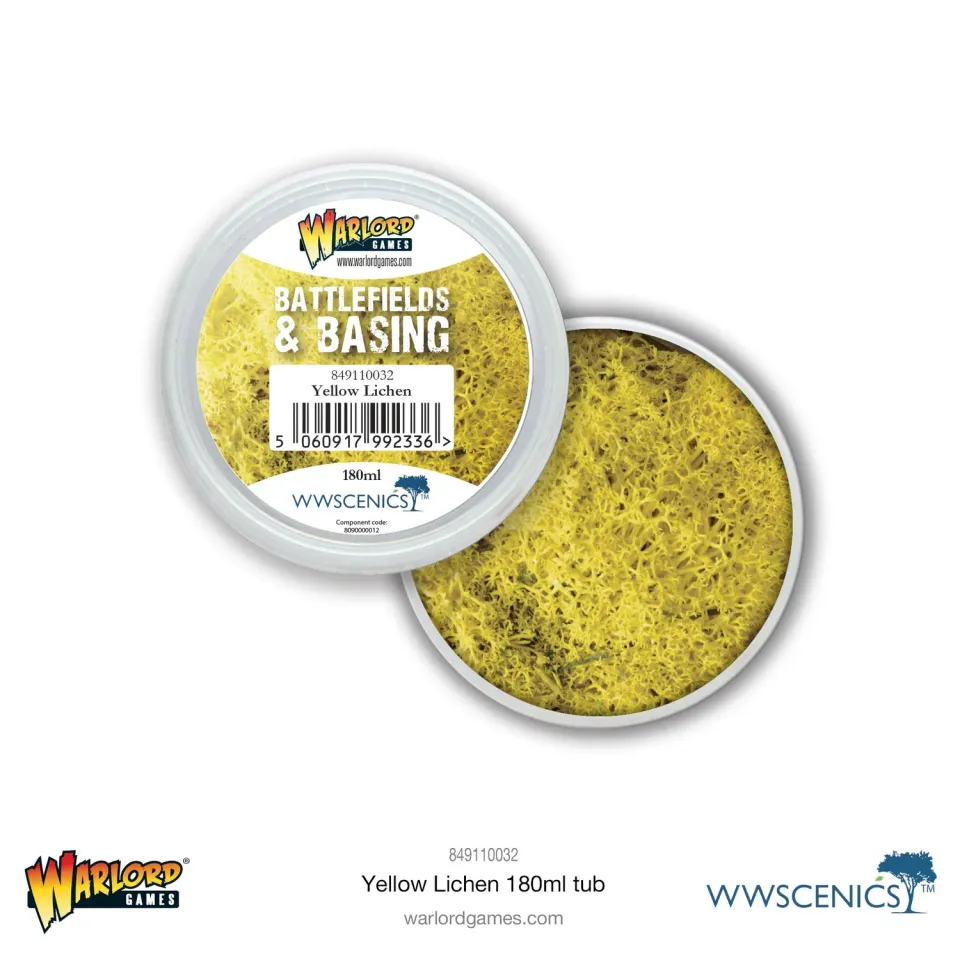 War World Scenics Battlefields Yellow Lichen décor 180 ml