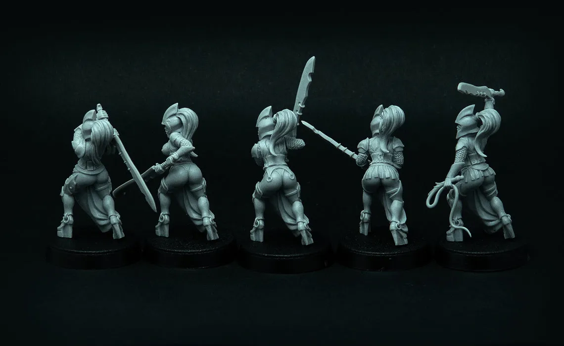Brother Vinni Dungeon Sisters figurine 28mm lot 5 dark