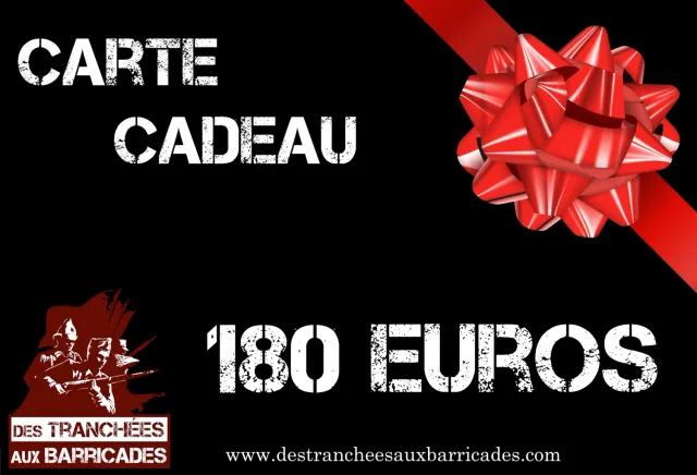 Des Tranchées aux Barricades Carte cadeau 180 €