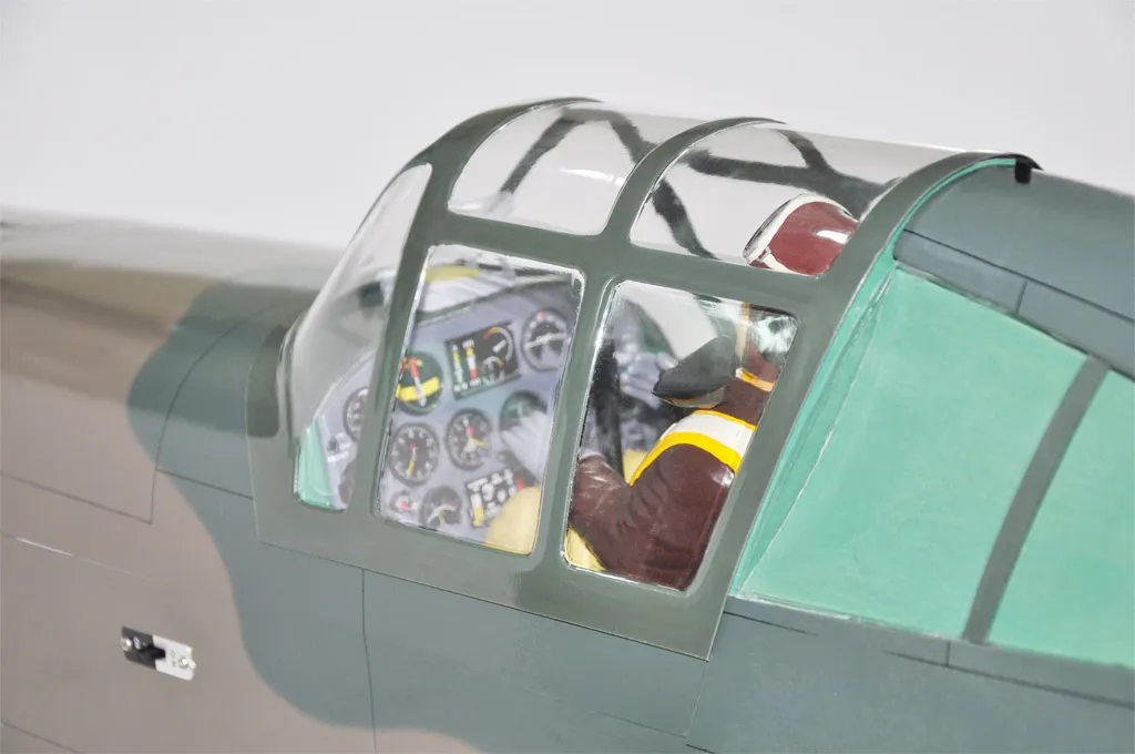 Black Horse Model BH161 P-40C Tomahawk avion RC 2276 mm