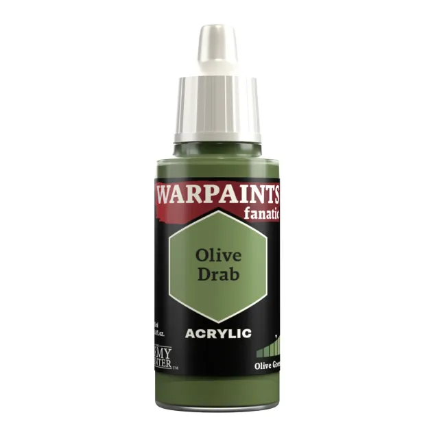Army Painter Warpaints Fanatic Olive Drab peinture 18 ml vert olive