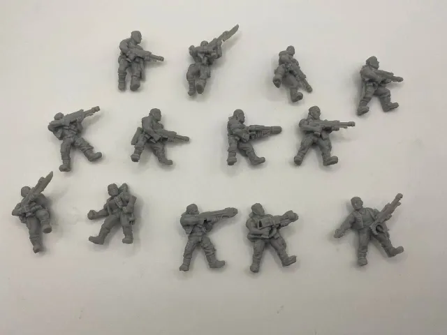 Epic Forge Catachan Jungle Fighters set 10 figurines