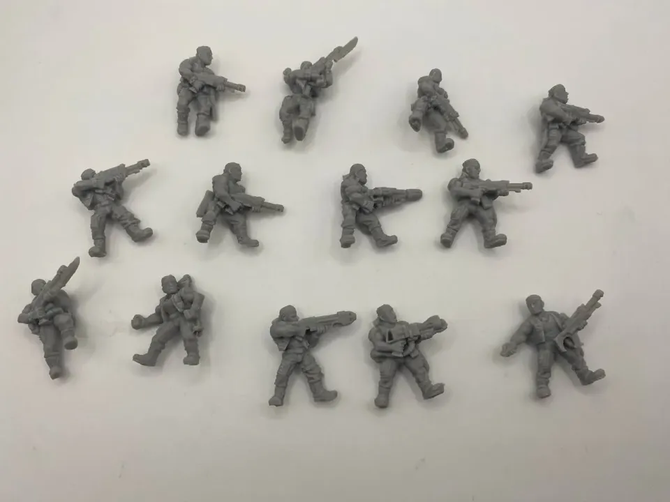 Epic Forge Catachan Jungle Fighters set 10 figurines