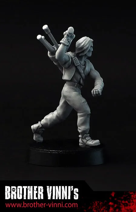 Brother Vinni Vigilante figurine 28 mm résine pulp
