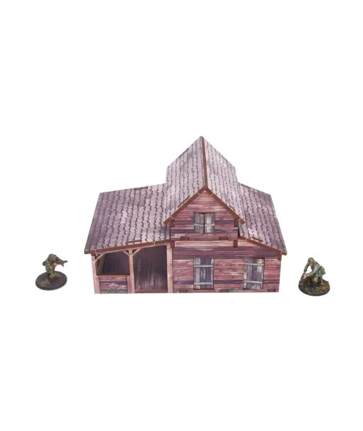 Micro Art Studio Ostfront Fabrique décor 28mm prépeint