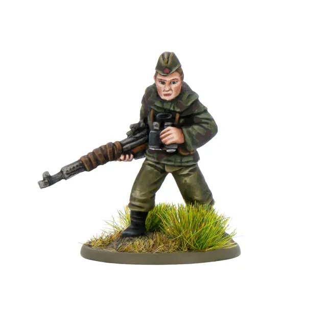 Bolt Action Soldier of Fortune 34 Lady Death Lyudmila Pavlichenko figurine métal