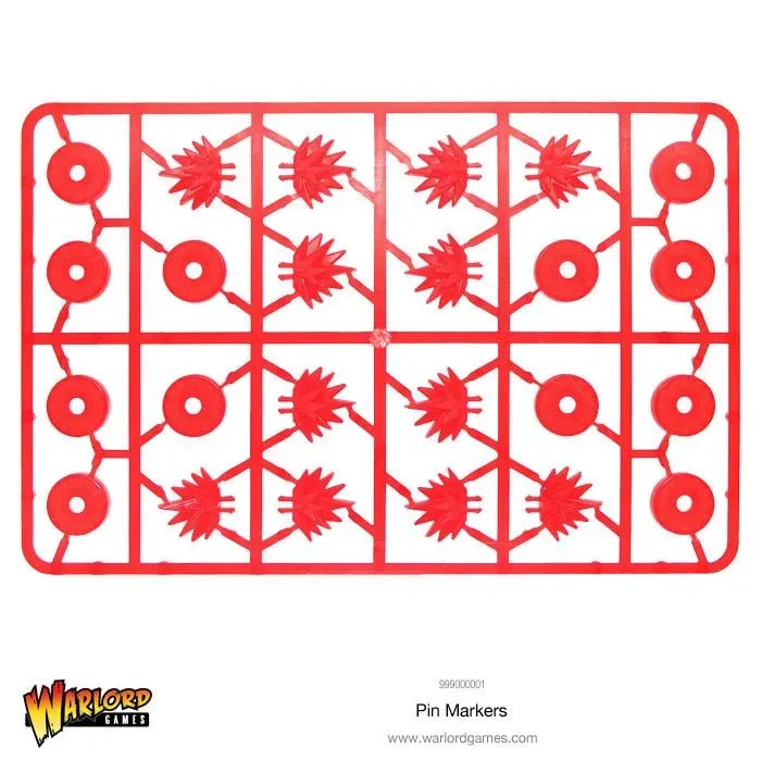 Bolt Action Pin Markers grappe plastique marqueurs