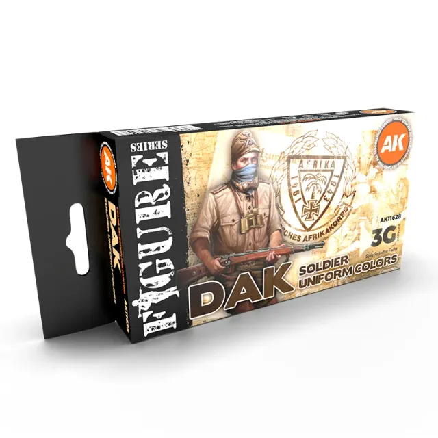AK Interactive 3Gen Uniformes DAK set peinture 6 teintes