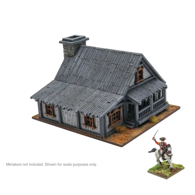 Warlord Games Epic Revolution Cottage 1 décor MDF 15mm