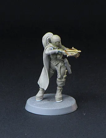 Brother Vinni Dungeon Shades figurines résine 28 mm x2 arbalétrières