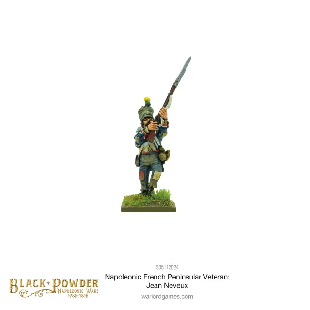 Black Powder French Peninsular Veteran Jean Neveux figurine résine