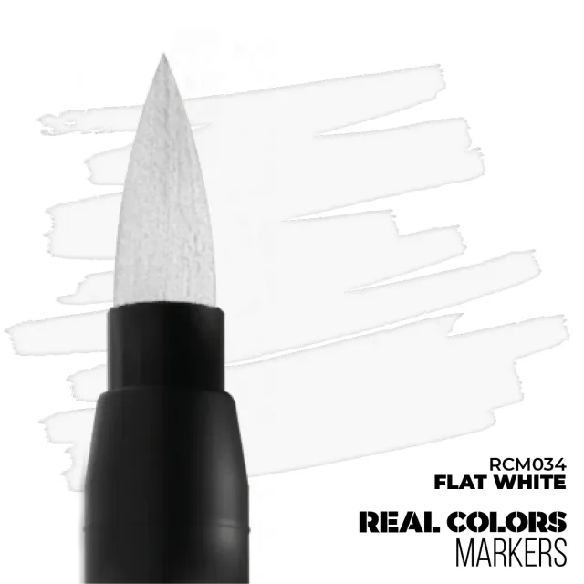 AK Interactive marqueur acrylique blanc flat white couvrance
