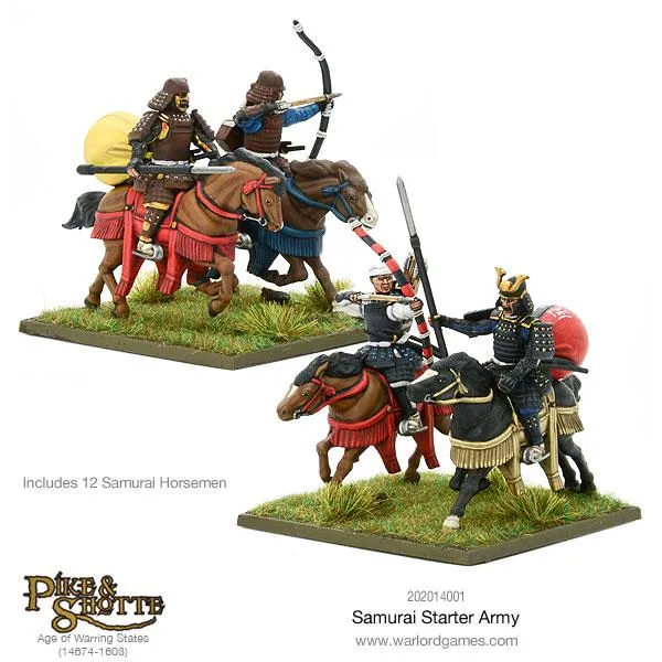 Bolt Action Samurai Starter Army coffret figurines féodal