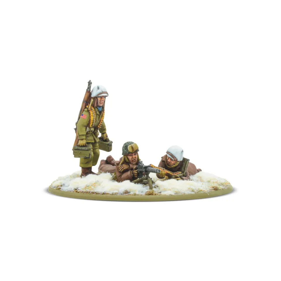 Bolt Action US Airborne (Winter) 30.cal MMG Team figurines métal
