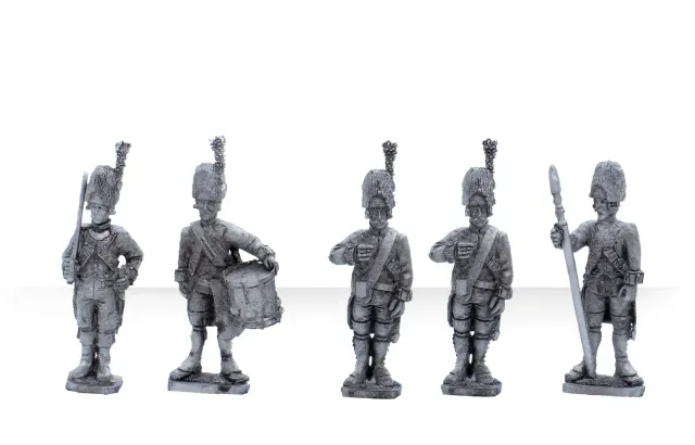 Bolt Action Black Powder Swiss Guard Grenadiers régiment 28mm métal