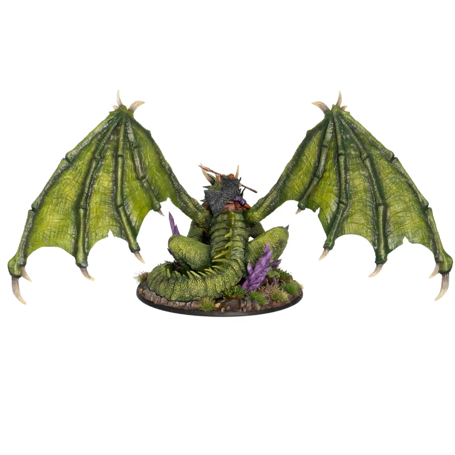 Bolt Action Argloth Rivelwyr dragon fantasy plastique 290 mm