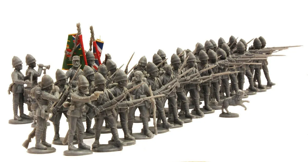 Perry Miniatures British Infantry 1877-1885 boîte 36 figurines