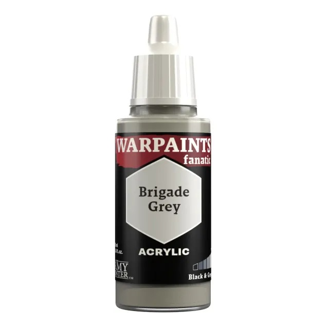 Army Painter Warpaints Fanatic Brigade Grey peinture 18 ml grise
