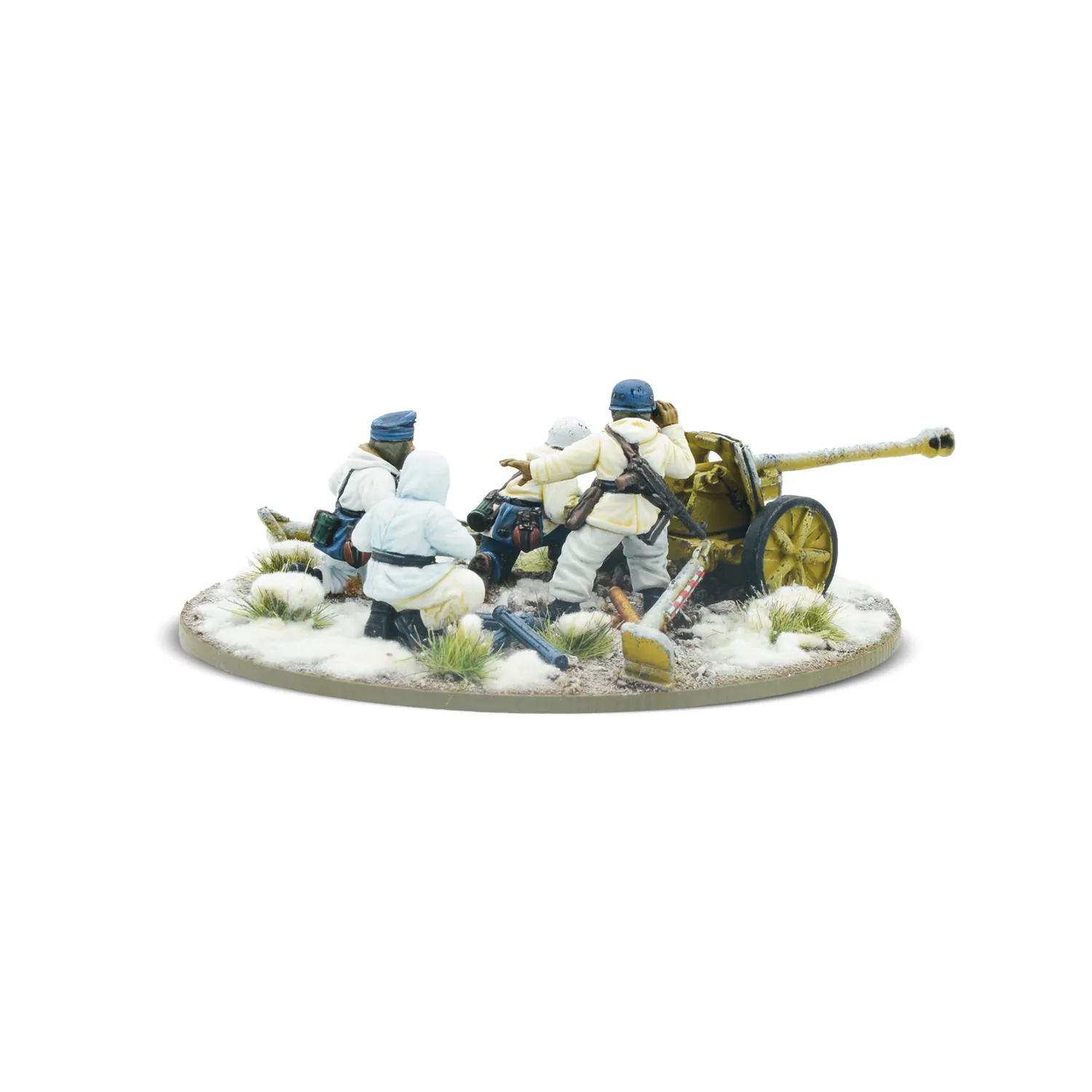 Bolt Action Winter Fallschirmjäger Pak 40 canon antichar hiver