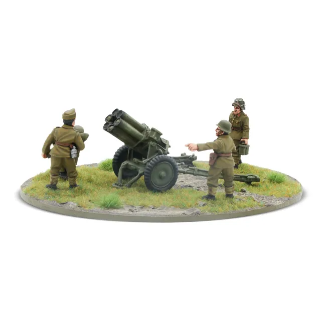 Bolt Action Hungarian Army 150mm Nebelwerfer 41 artillerie métal avec équipage