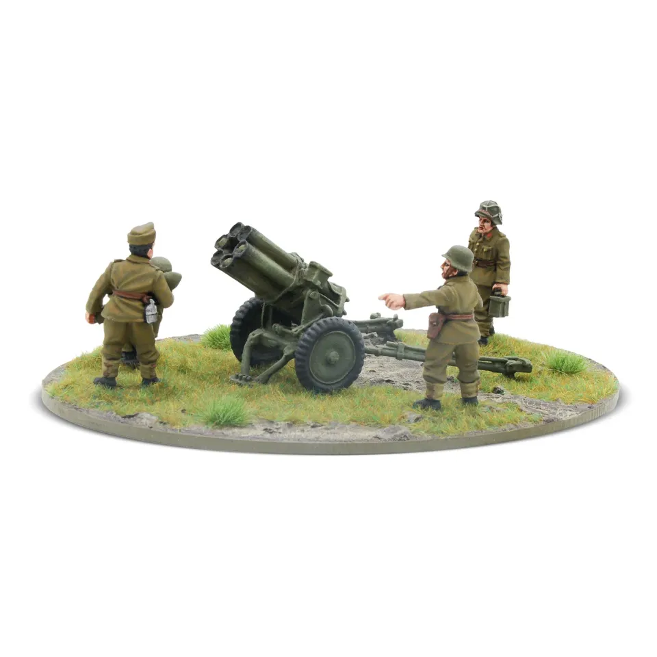 Bolt Action Hungarian Army 150mm Nebelwerfer 41 artillerie métal avec équipage