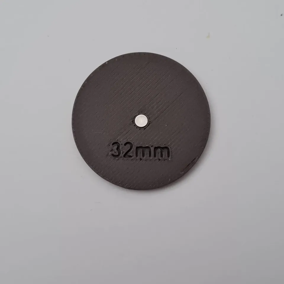 Des Tranchées aux Barricades socles ronds aimantés 32mm lot de 18