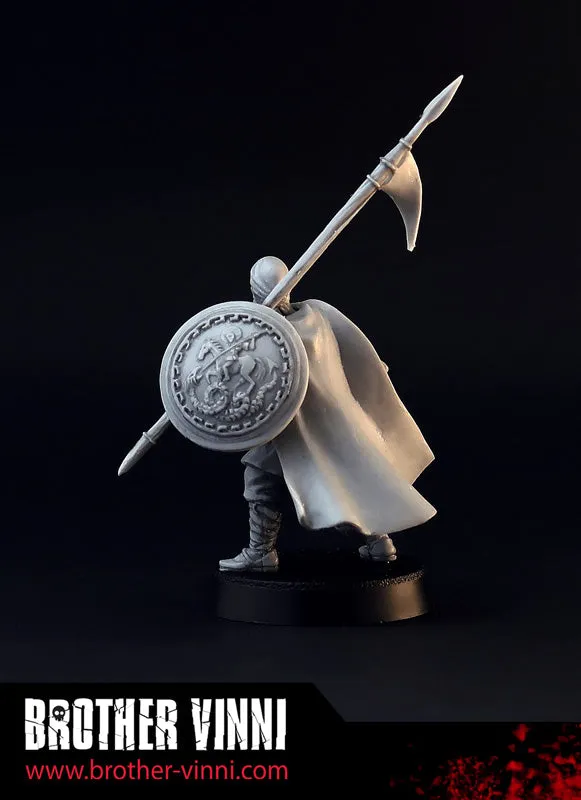 Brother Vinni Akolouthos figurine résine 28mm SAGA