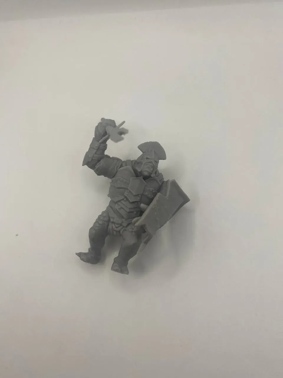 Epic Forge Troll Garde Pique Bouclier figurine résine