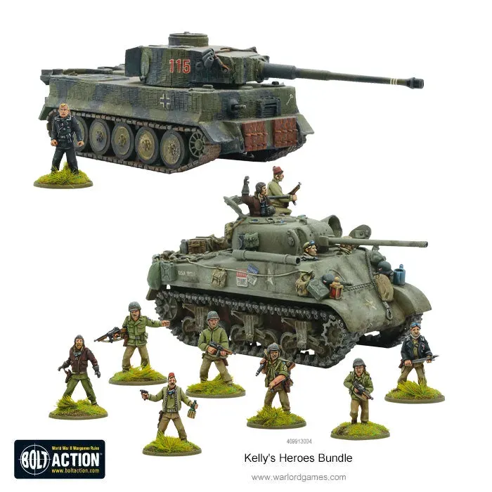 Bolt Action Kelly's Heroes coffret figurines 3 véhicules