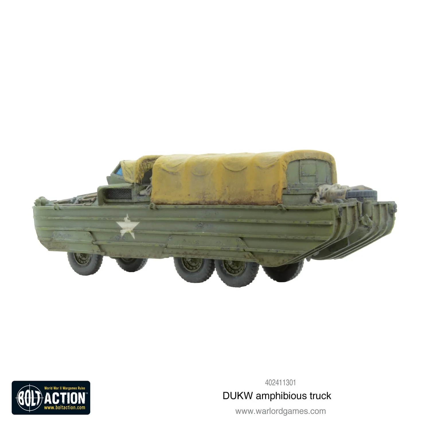 Bolt Action DUKW camion amphibie miniature US