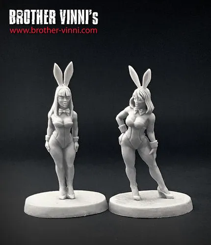 Brother Vinni Bunny Girls 01 figurine 28 mm pin-up