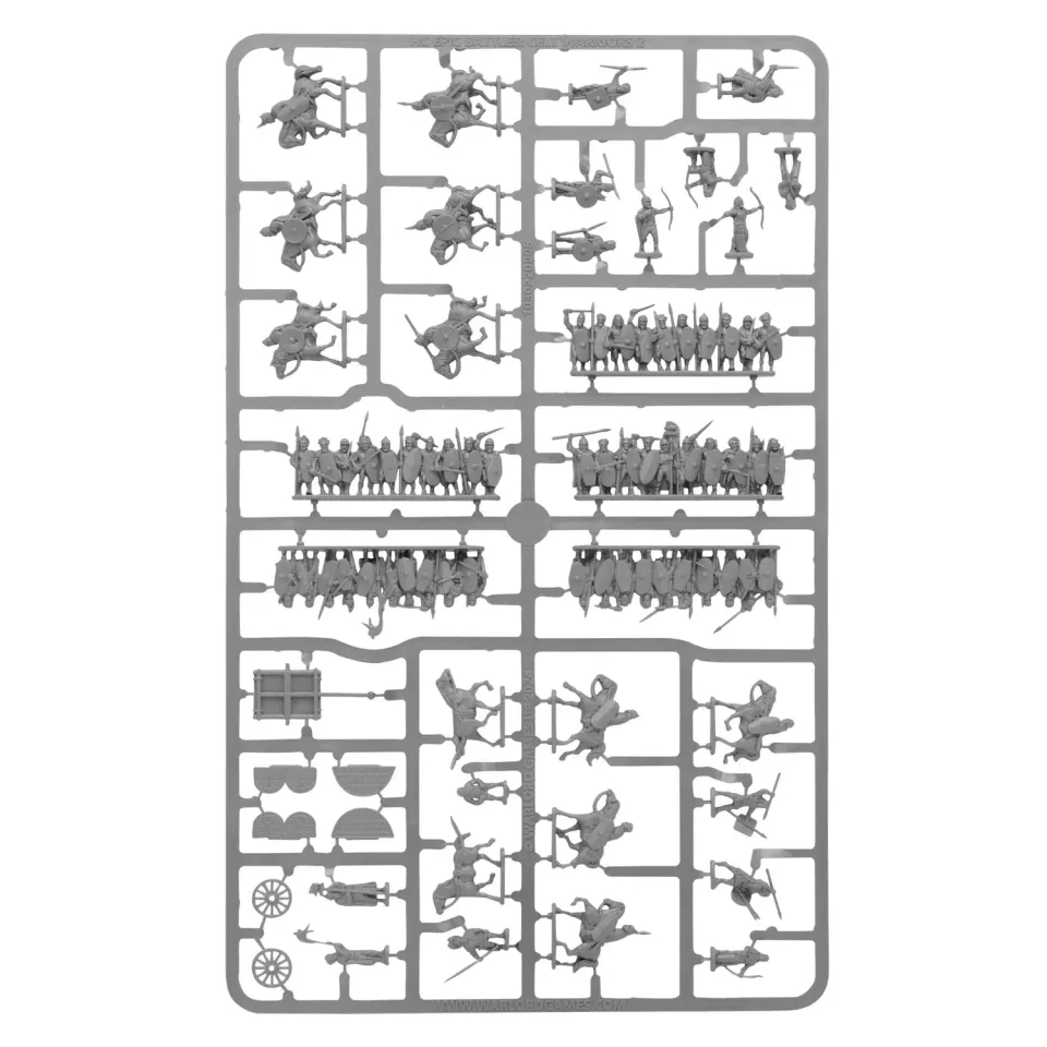 Warlord Games Hail Caesar Epic Battles Celts 2 grappe plastique