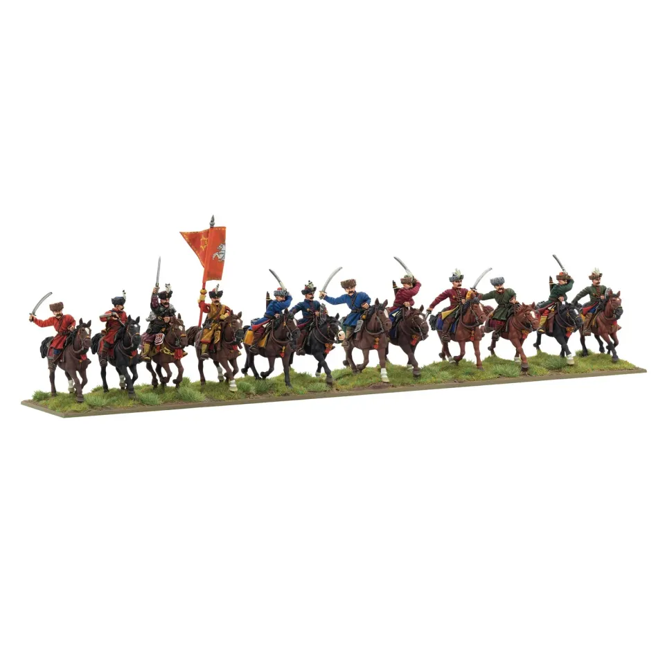 Pike & Shotte Levy cavalry sabres régiment 12 figurines métal