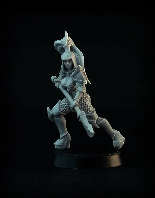Brother Vinni Dungeon Guard figurines 28mm lot de 5 résine