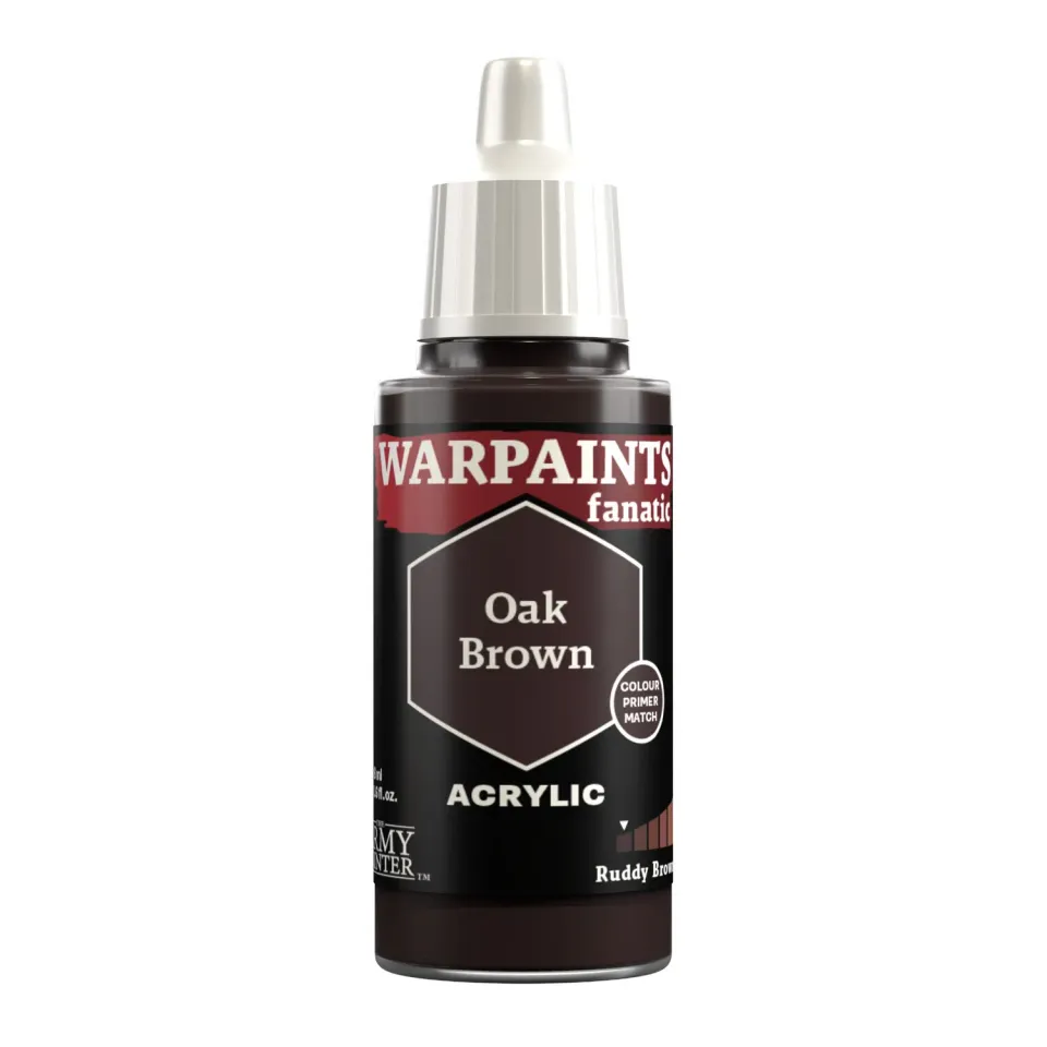 Army Painter Warpaints Fanatic Oak Brown peinture marron 18ml