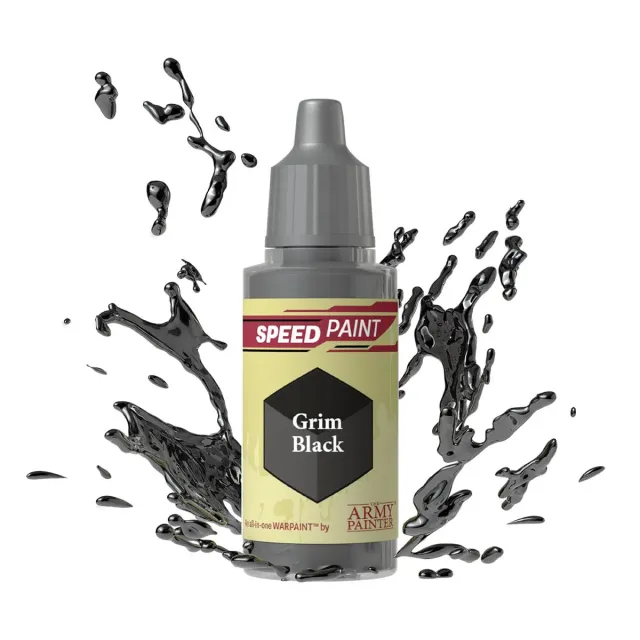 Army Painter Speedpaint Grim Black peinture noire