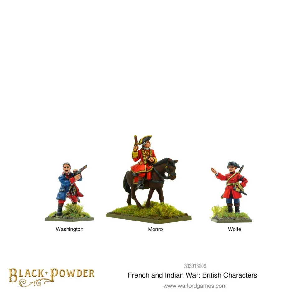 Bolt Action British Characters figurines personnages monté démontés