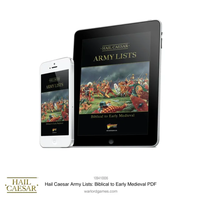 Bolt Action Hail Caesar Digital Army Lists Biblical to Early Medieval PDF