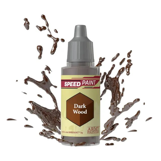 Bolt Action Speedpaint Dark Wood peinture marron acrylique une couche