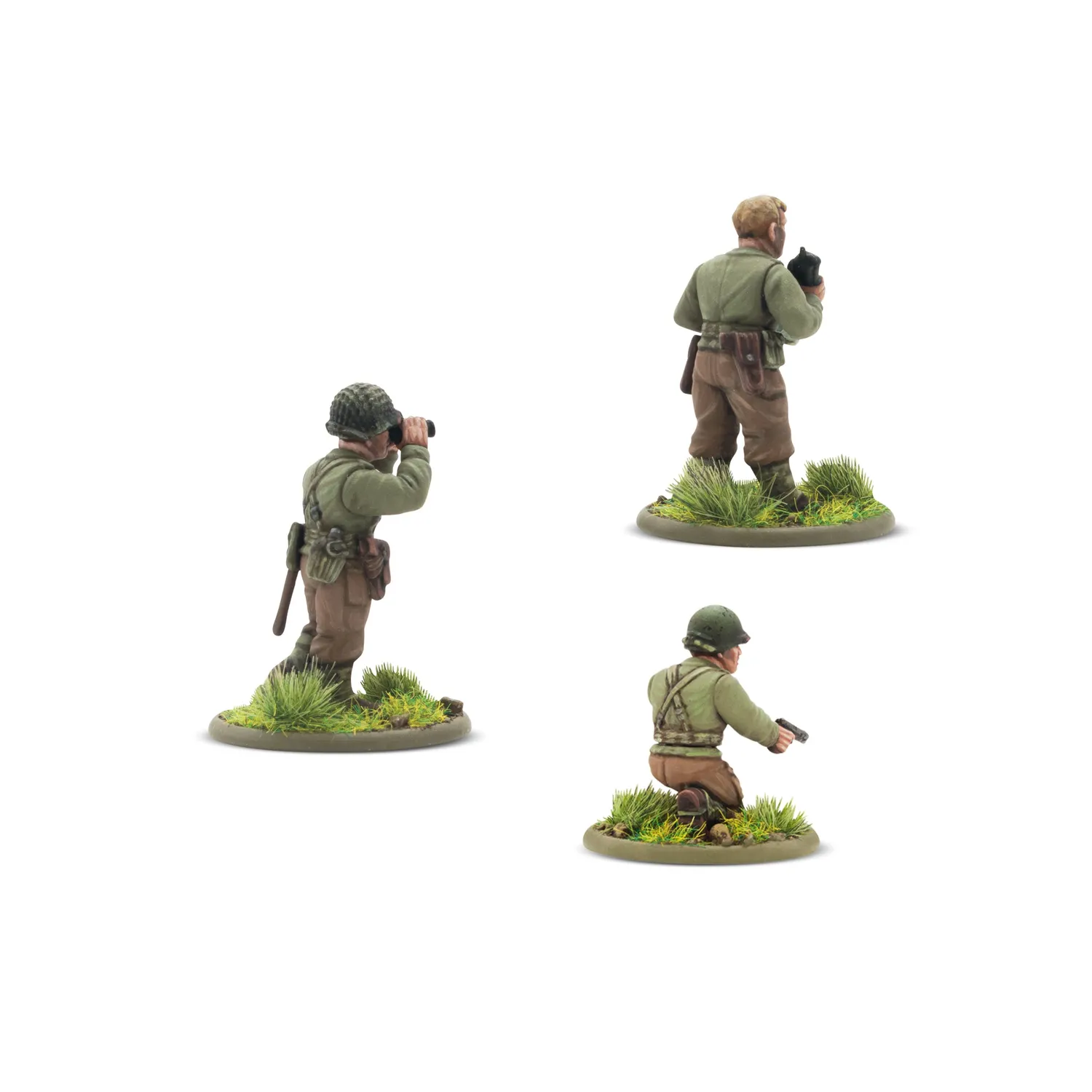 Bolt Action US 57mm anti-tank gun canon antichar plastique