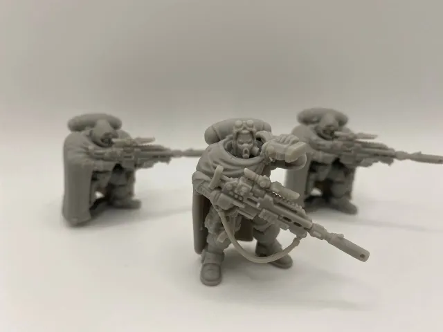 Epic Forge Imperium Sniper Tactique figurine à peindre sniper