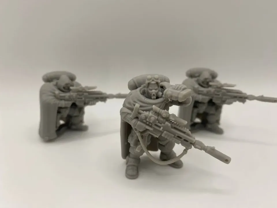 Epic Forge Imperium Sniper Tactique figurine à peindre sniper