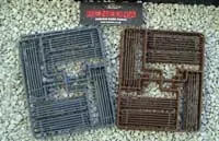 Bolt Action Terrain Worm/Snake Fence clôtures plastique 2 cadres