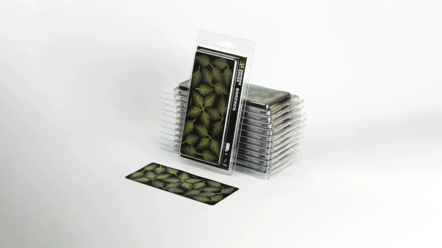 Bolt Action Laser Plants - Bracken feuillage fougère prépeint 22 feuilles